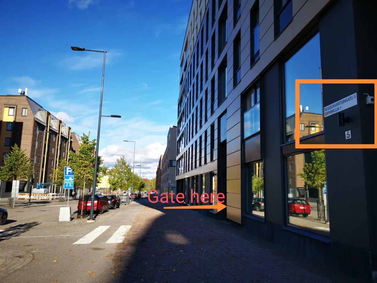 Ferienwohnung Ruby Studio 5Min To Vantaa Airport And 20Min To Helsinki Center Exterior foto