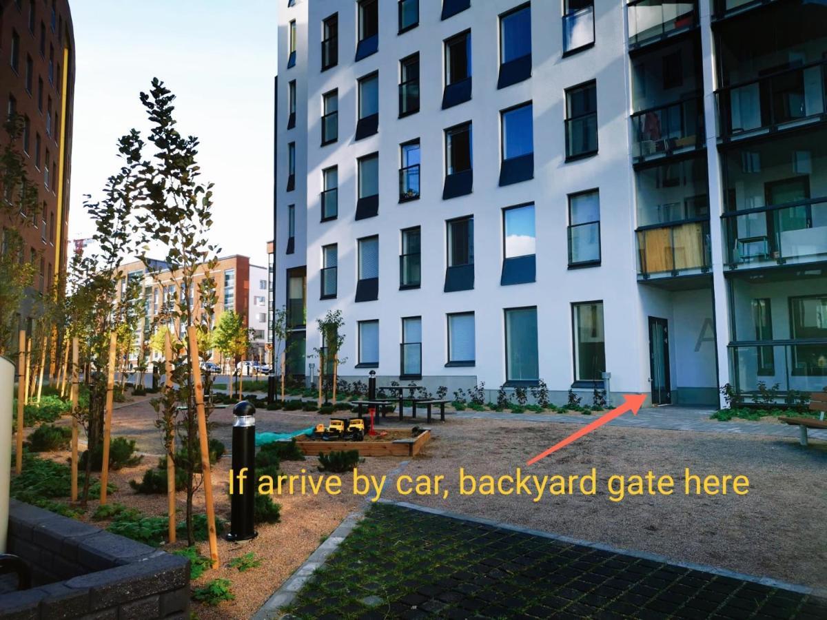 Ferienwohnung Ruby Studio 5Min To Vantaa Airport And 20Min To Helsinki Center Exterior foto